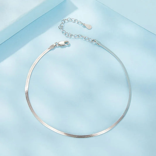 Comprar Tobilleras plateadas San Sebastián