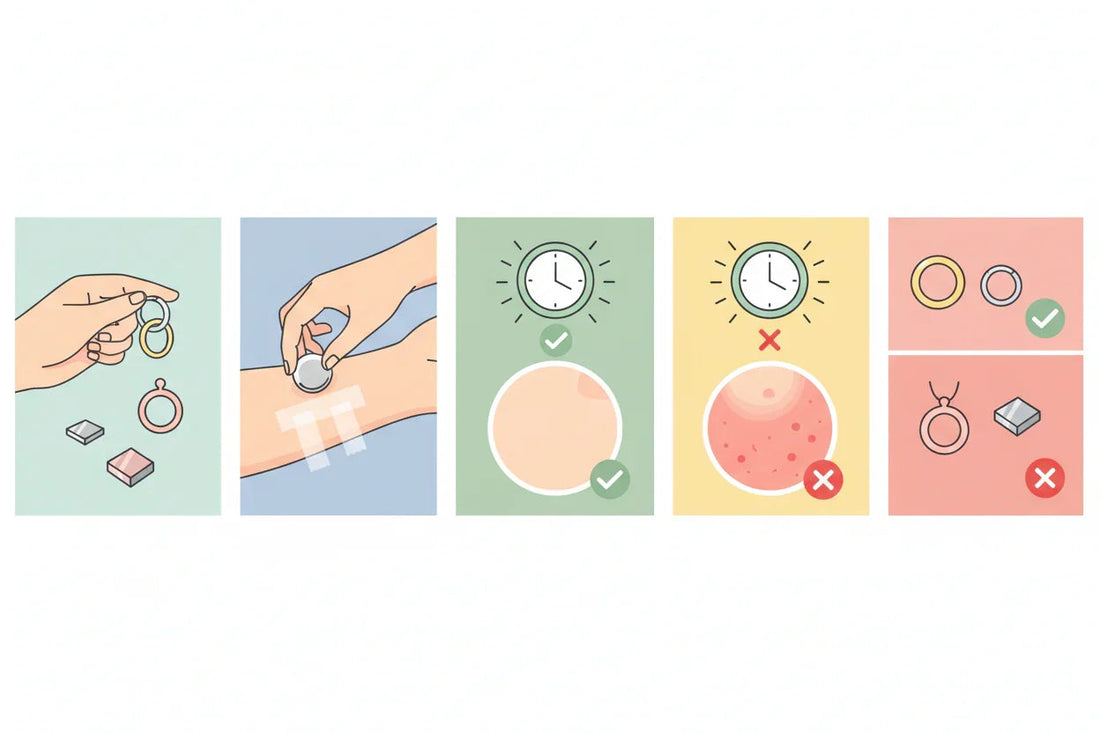 ¿Cómo saber si tu piel es alérgica a ciertos metales antes de comprarlo? - Loyobriyida