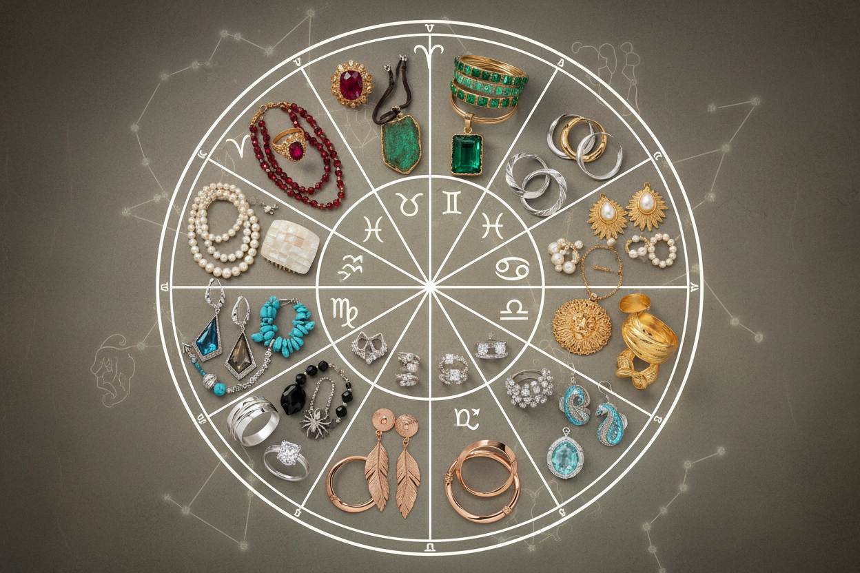 ¿Qué bisutería o joyas elegir según tu signo zodiacal?