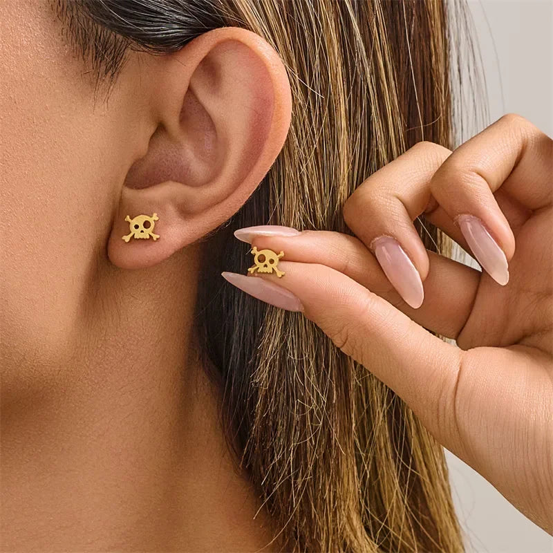 Pendientes de calavera