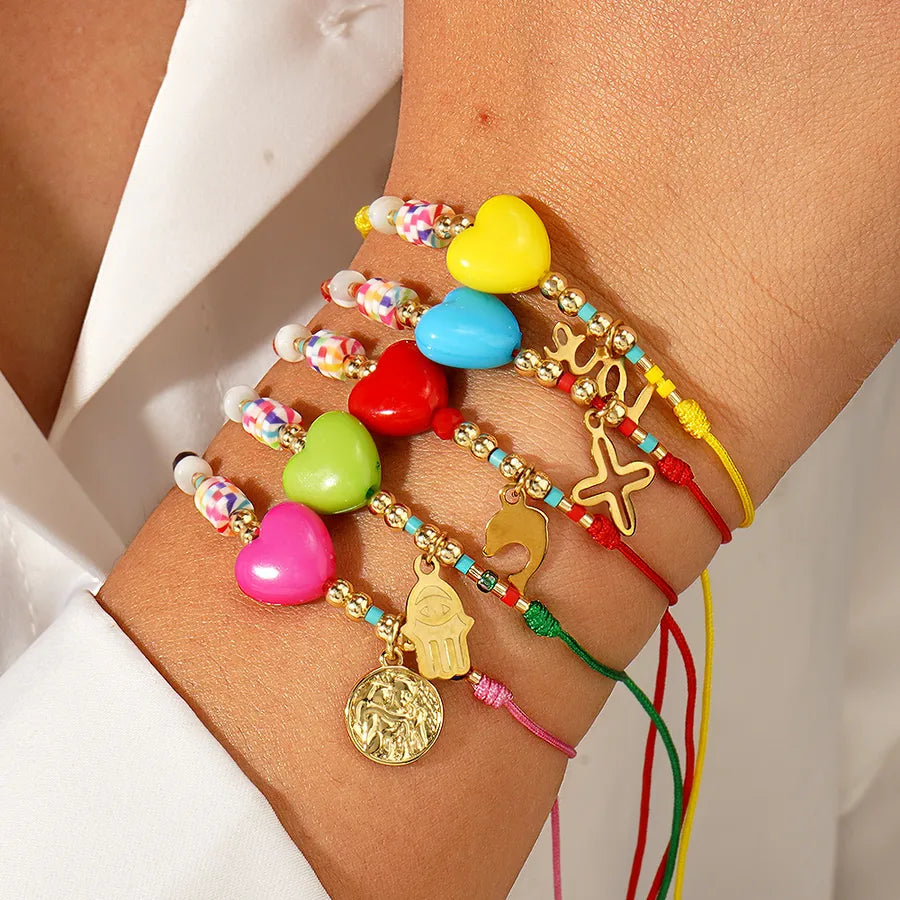 Pulseras abalorios