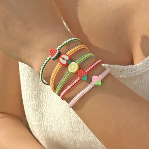Pulseras trenzadas