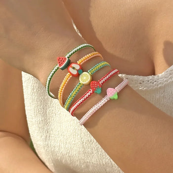 Pulseras trenzadas
