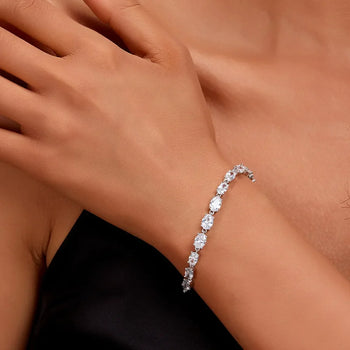 Pulseras con brillantes