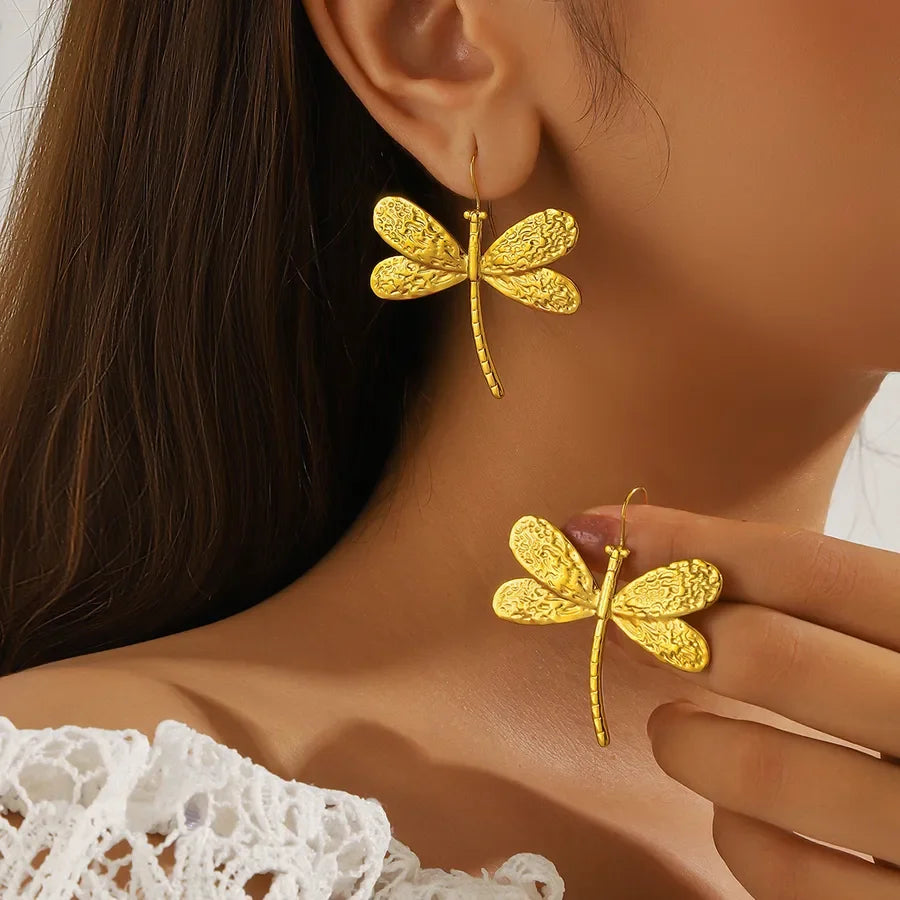 Pendientes libélula