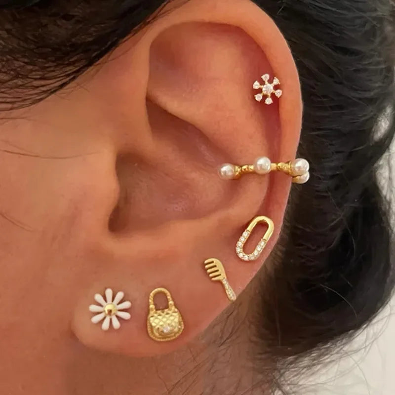 Pendientes sin agujero