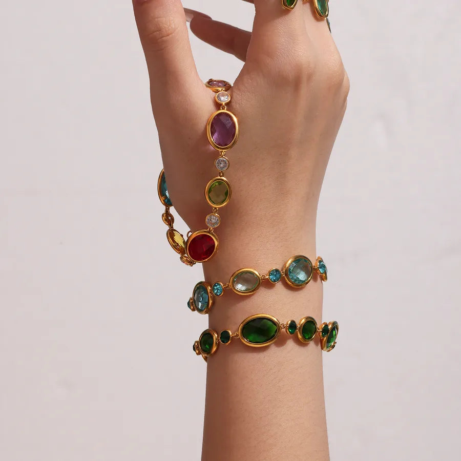 Brazaletes con piedras