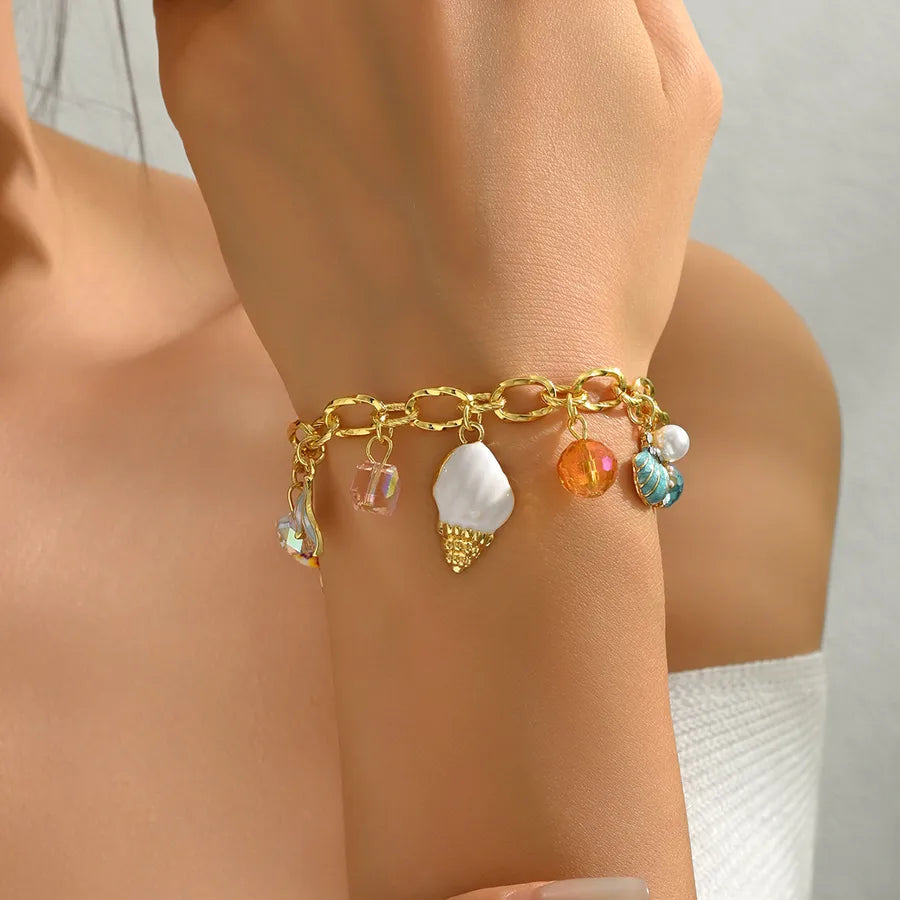 Pulseras de conchas
