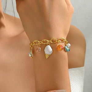 Pulseras de conchas