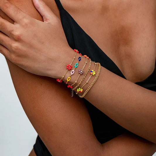 Comprar Pulseras de flores Bilbao