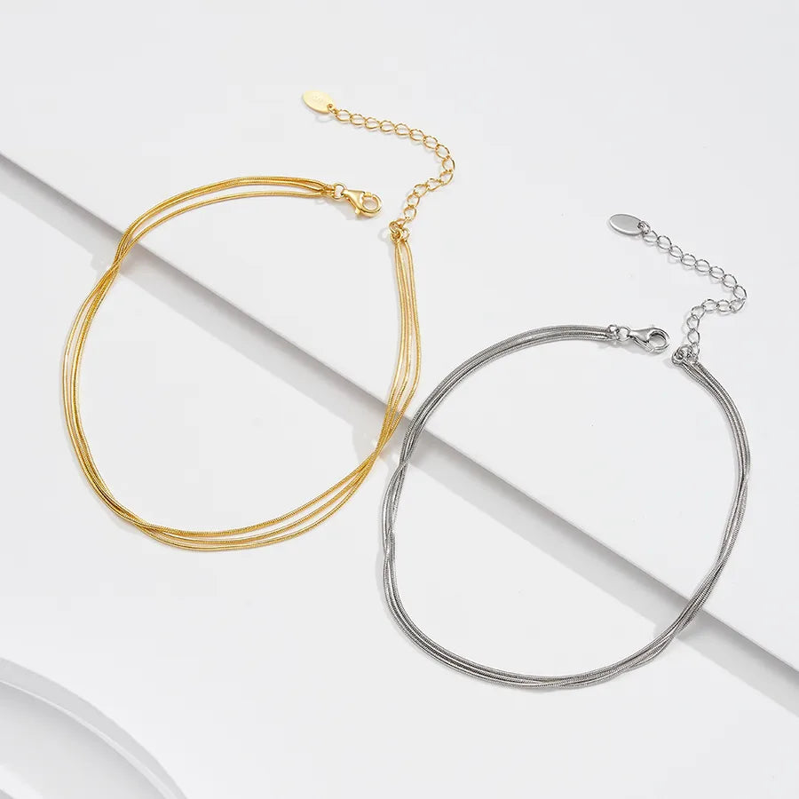 Comprar Tobilleras plateadas Jaén