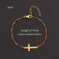 pulsera 201 acero inoxidable bañado en oro con circón Loyobriyida fondo blanco
