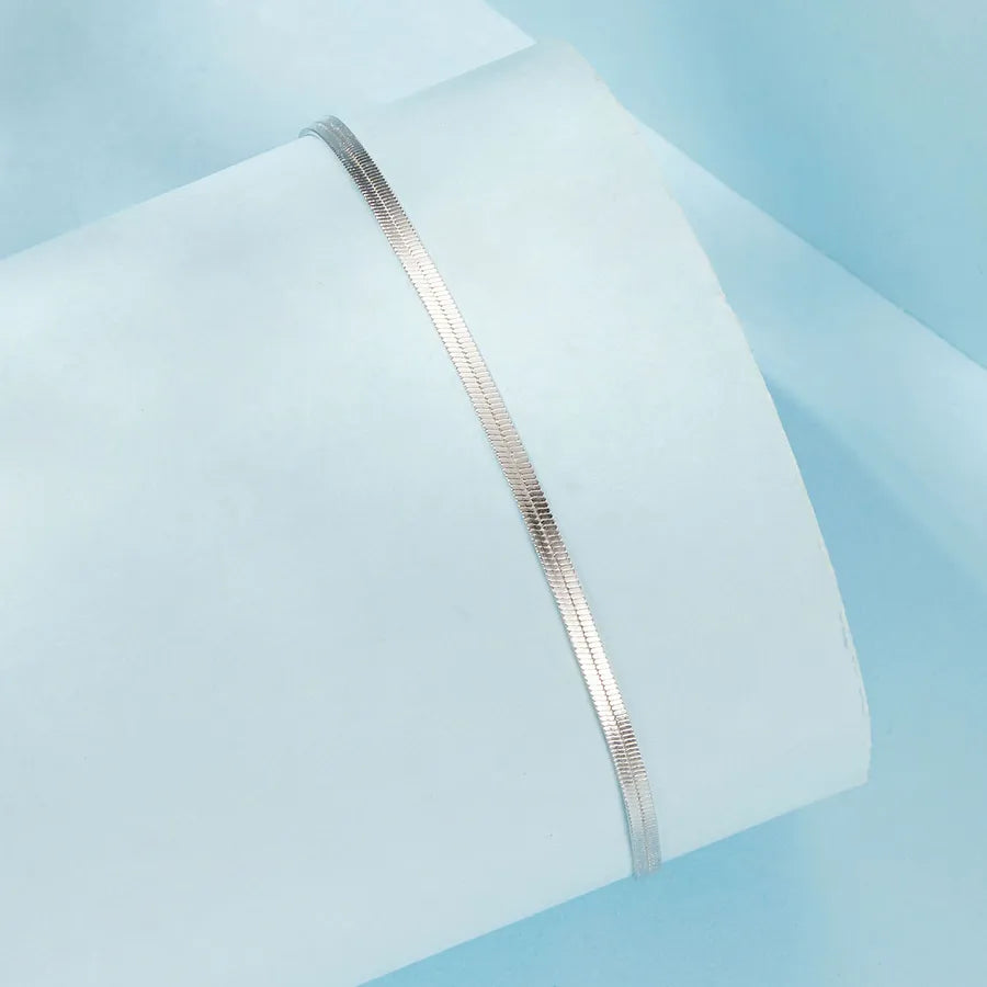 Comprar Tobilleras plateadas San Sebastián