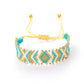 pulsera cristal diseño rhombus Loyobriyida fondo blanco