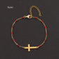pulsera 201 acero inoxidable bañado en oro con circón Loyobriyida fondo blanco