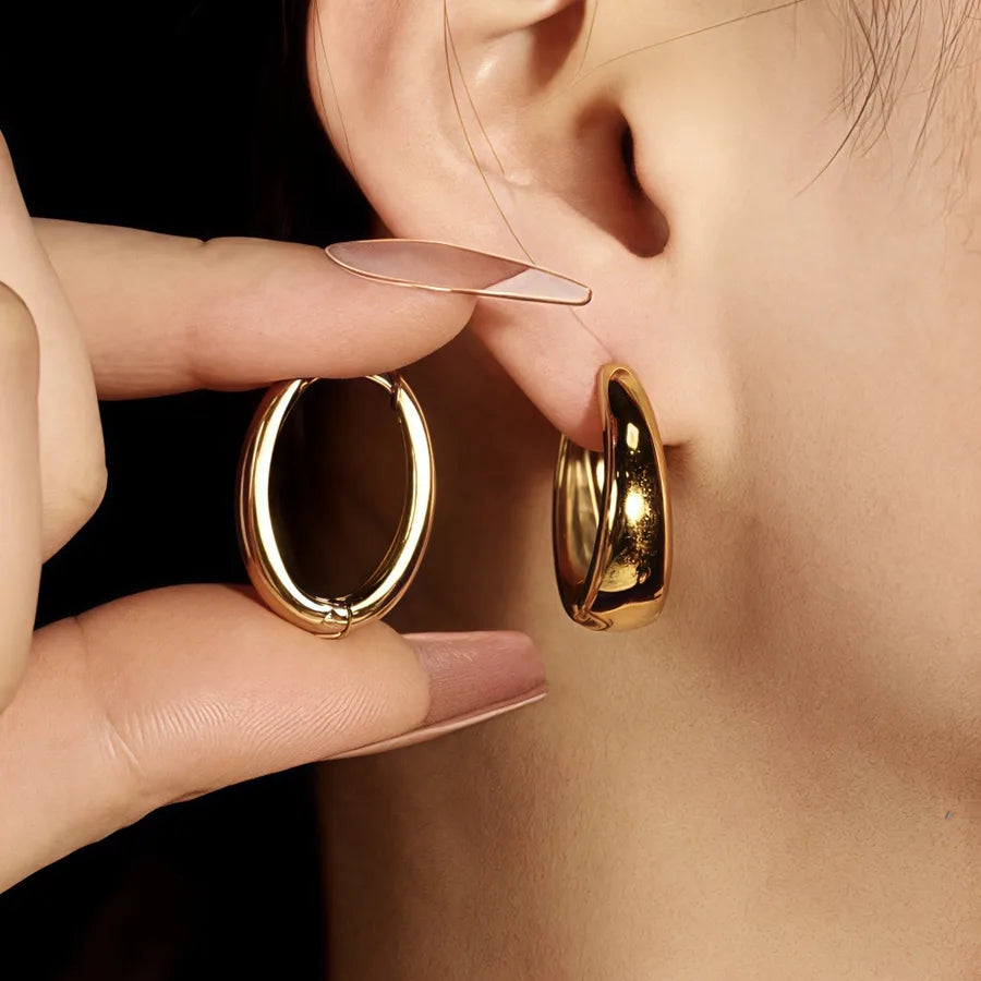 pendientes 304 acero inoxidable Loyobriyida fondo blanco