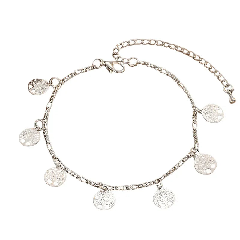 Comprar Tobilleras plateadas Madrid