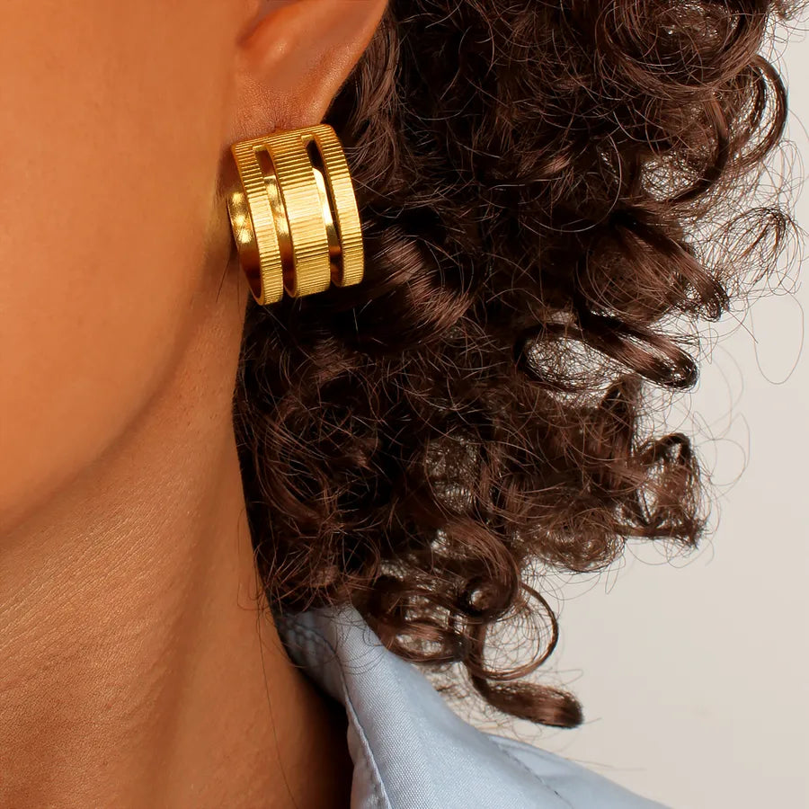 Comprar Pendientes triple aro Barcelona