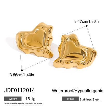 anillo 316 acero inoxidable diseño geométrico Loyobriyida fondo blanco