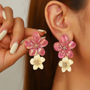 Pendientes pétalos Madrid