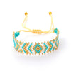 pulsera cristal diseño rhombus Loyobriyida fondo blanco