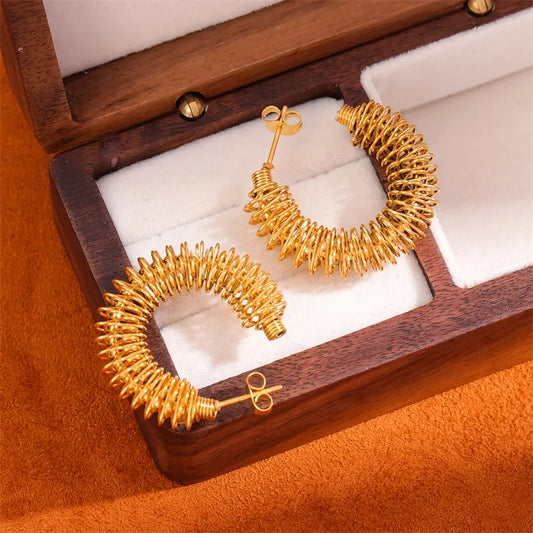 Comprar Pendientes dorados Vitoria