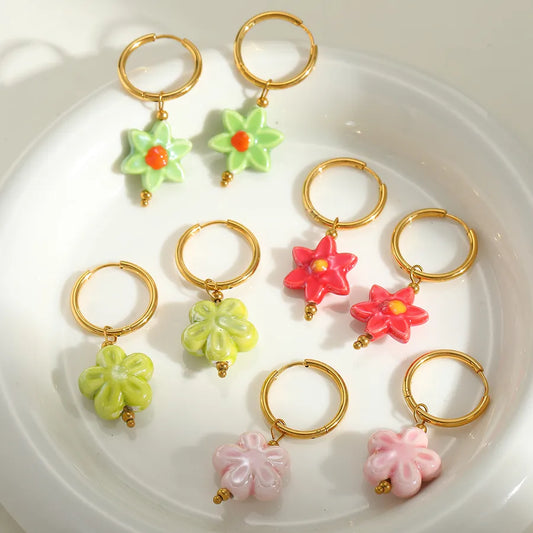 Comprar Pendientes flores Guadalajara