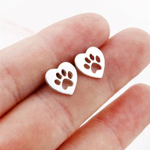 Pendientes huella perro Barcelona
