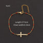 pulsera 201 acero inoxidable bañado en oro con circón Loyobriyida fondo blanco