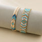pulsera cristal diseño rhombus Loyobriyida fondo blanco
