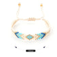 pulsera cristal diseño rhombus Loyobriyida fondo blanco
