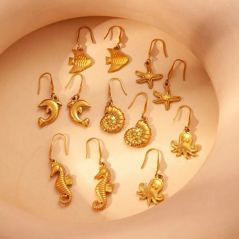 Comprar Pendientes pez Barcelona