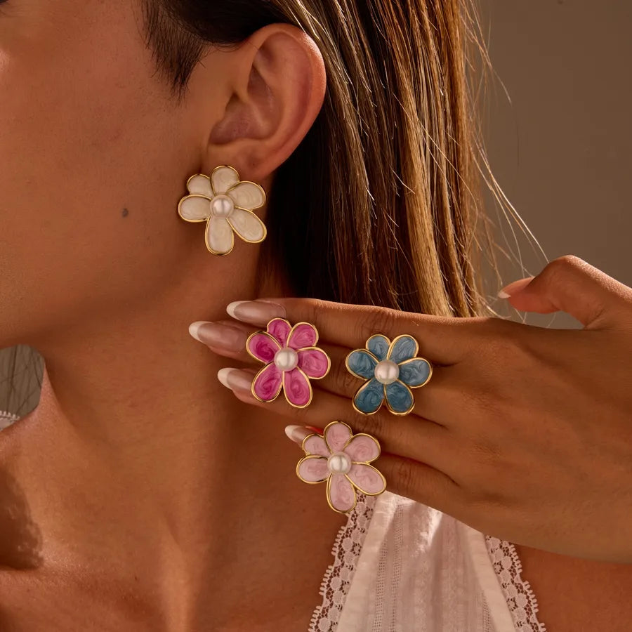 Comprar Pendientes flores Málaga